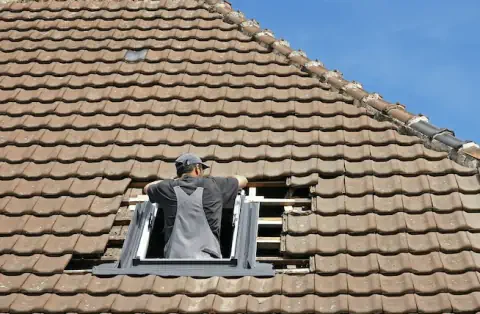 Pose de velux - Le Loroux